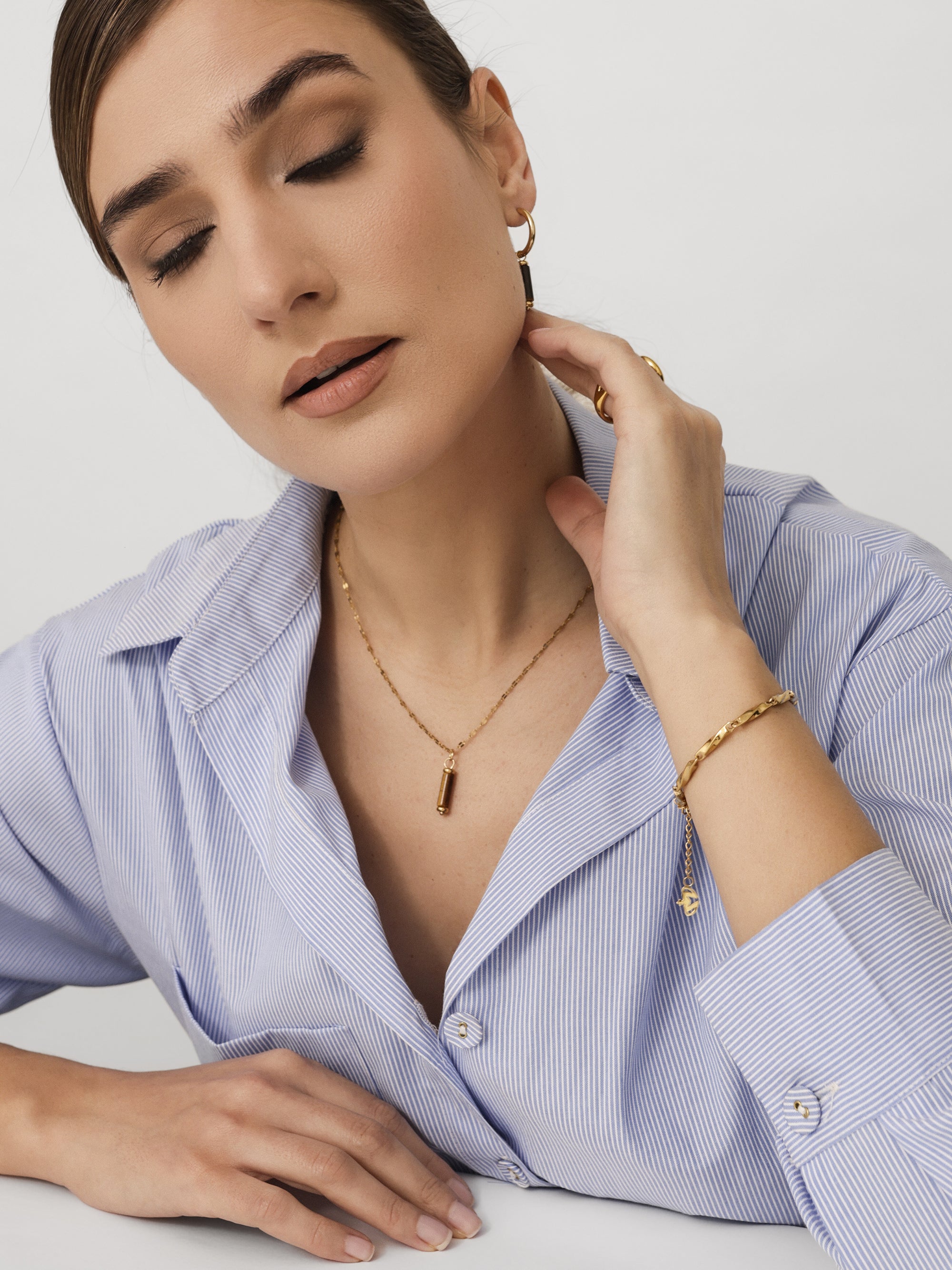 Ember Tiger Eye Necklace