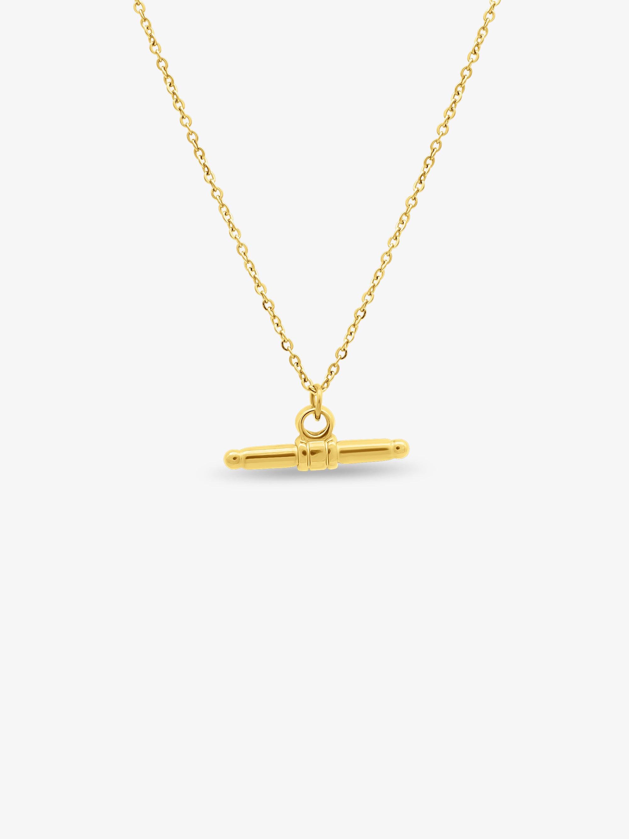 T-Bar Charm Necklace