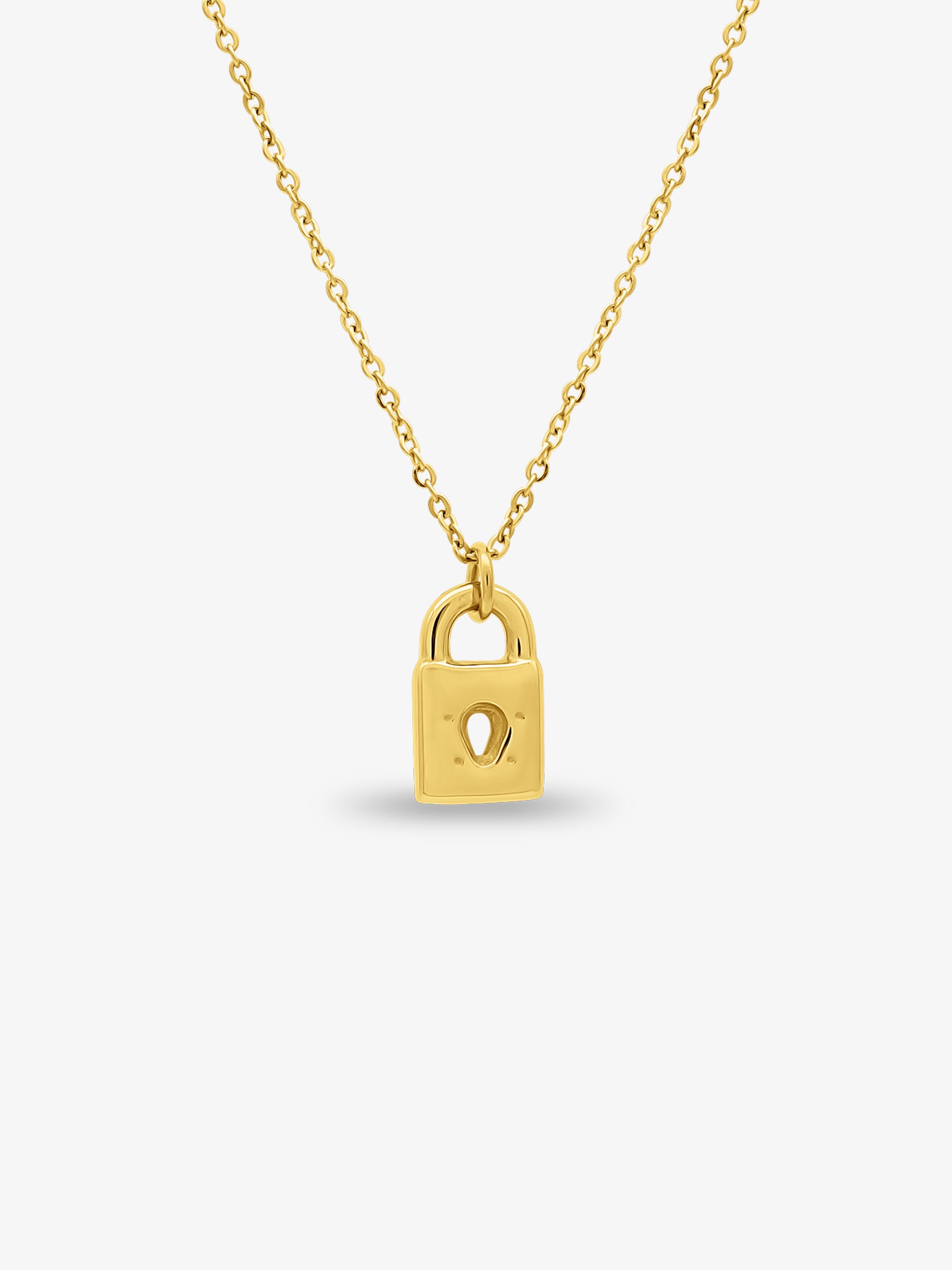 Lock Charm Necklace