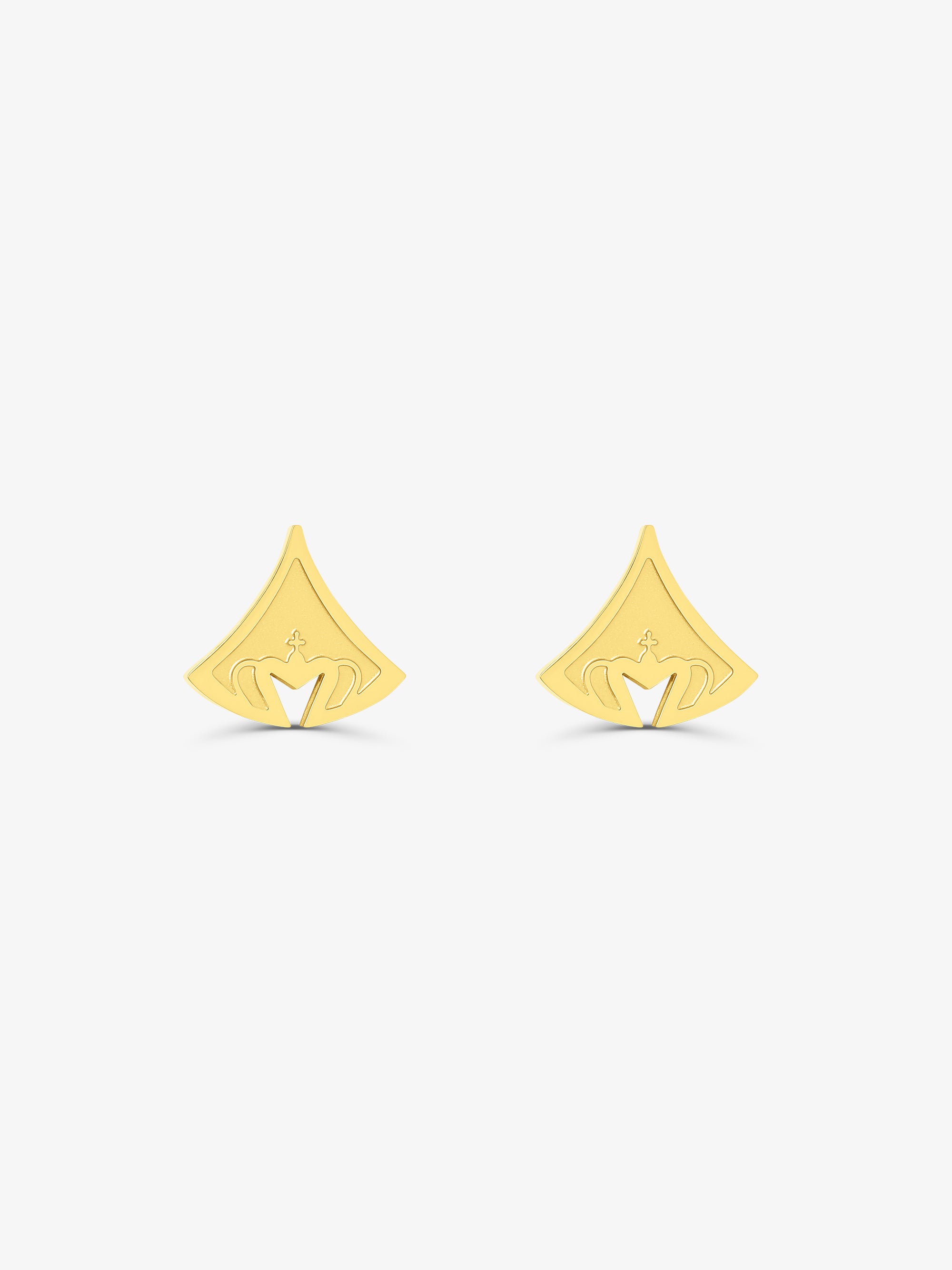 Crown Deco Mini Stud Earrings