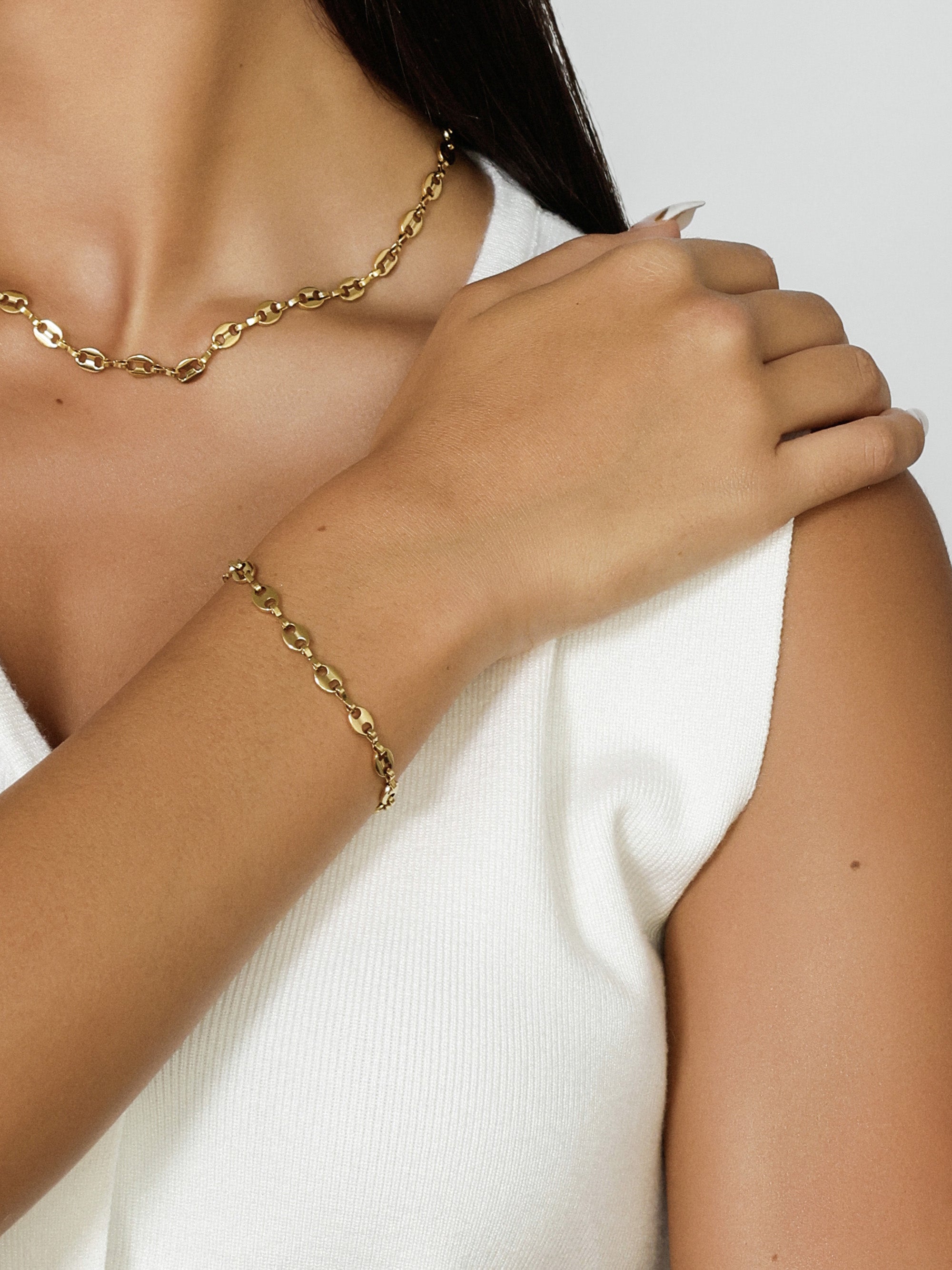 Coffee Bean Petite Bracelet