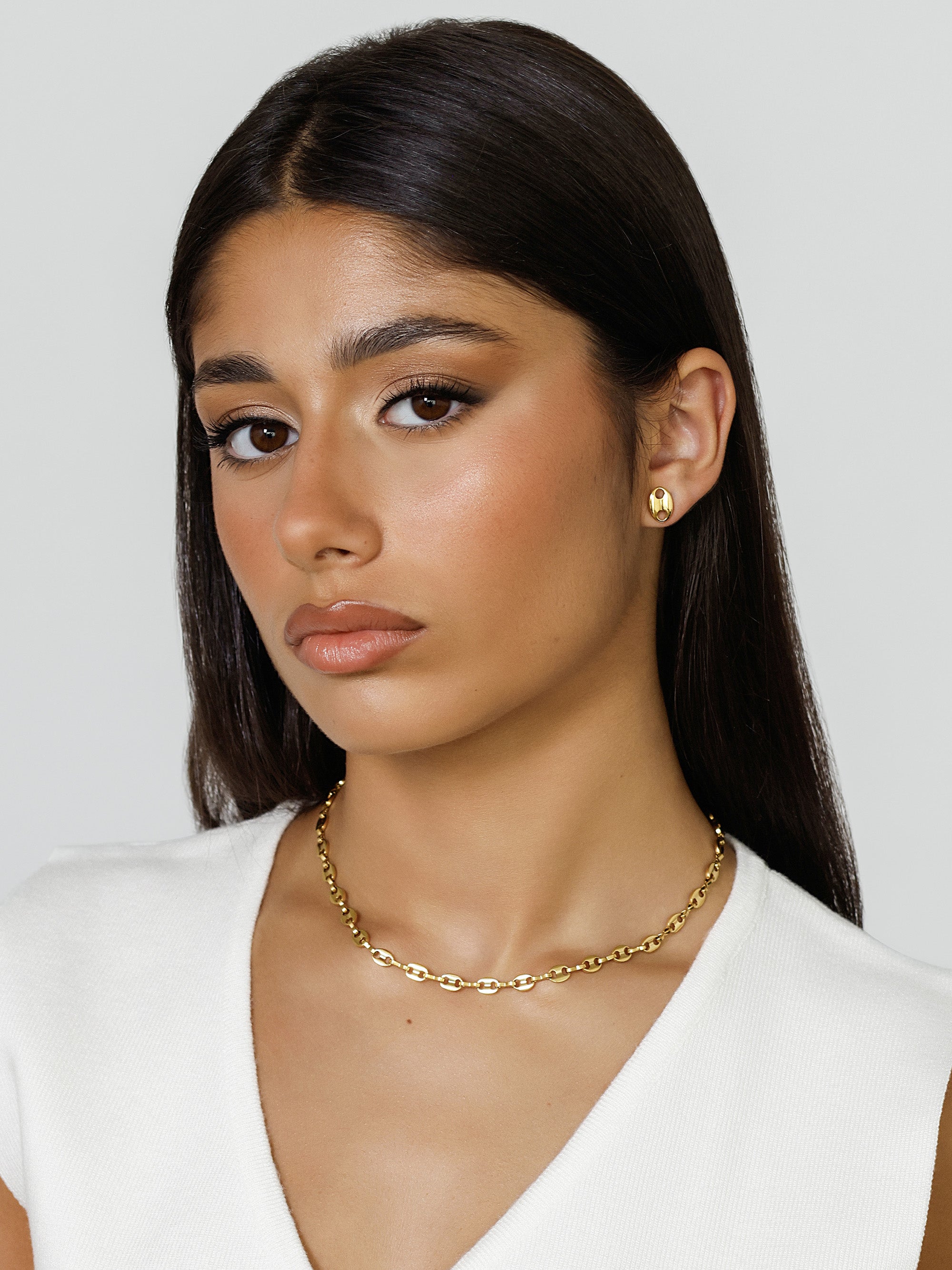 Coffee Bean Petite Necklace