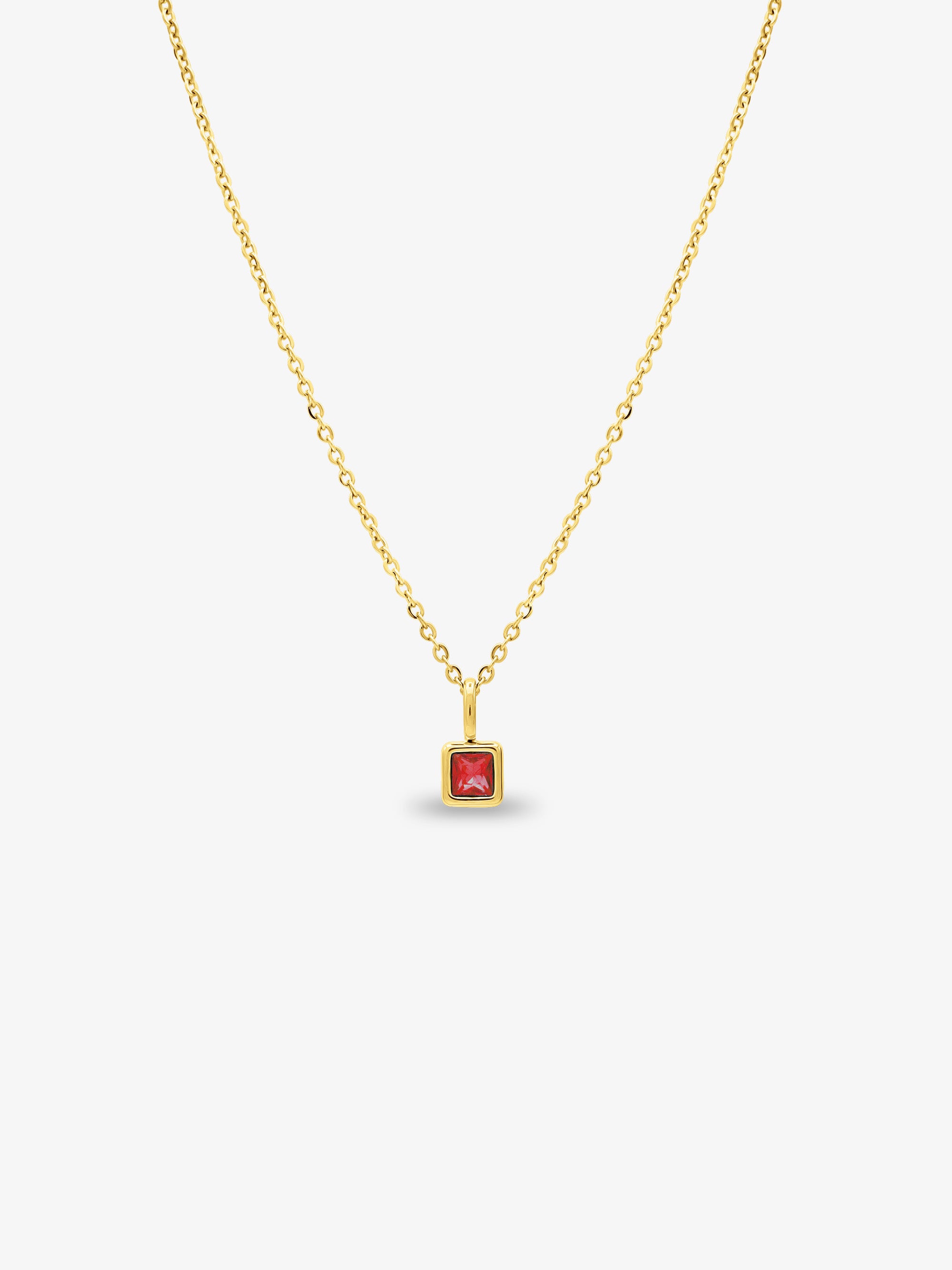 July Celeste Birthstone Necklace