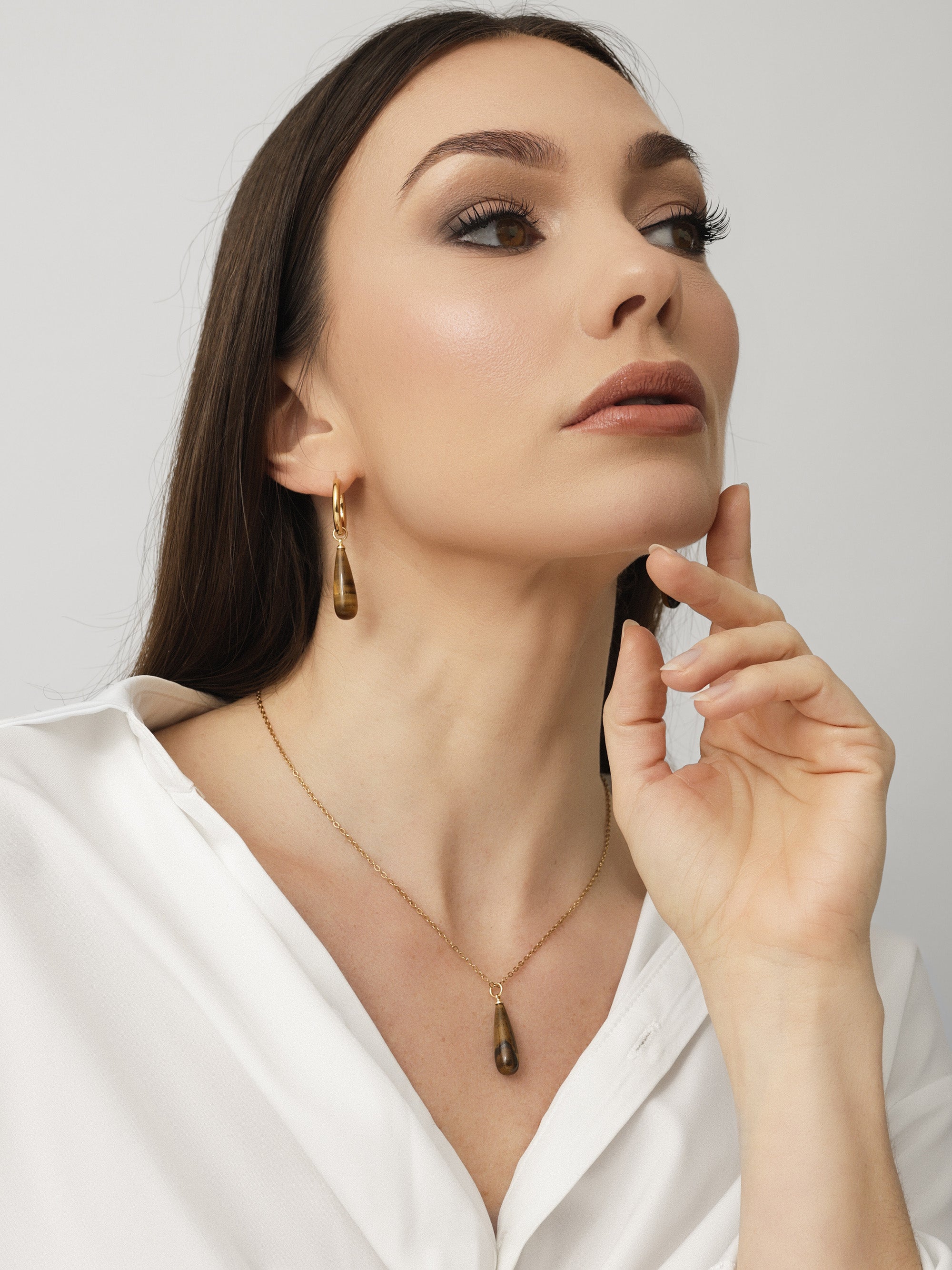 Ember 'Alora' Hoop Earrings