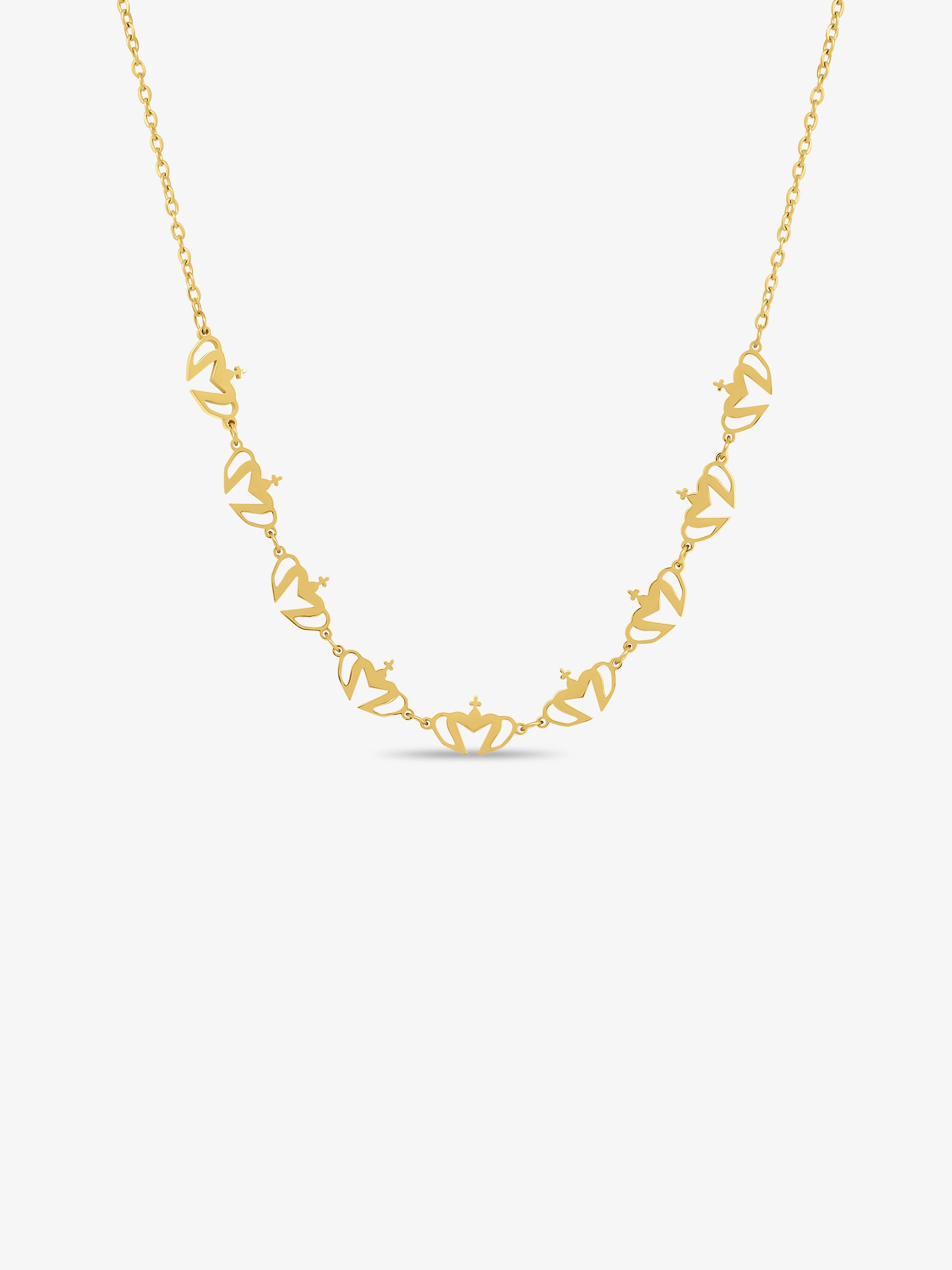 Multi Crown Petite Choker