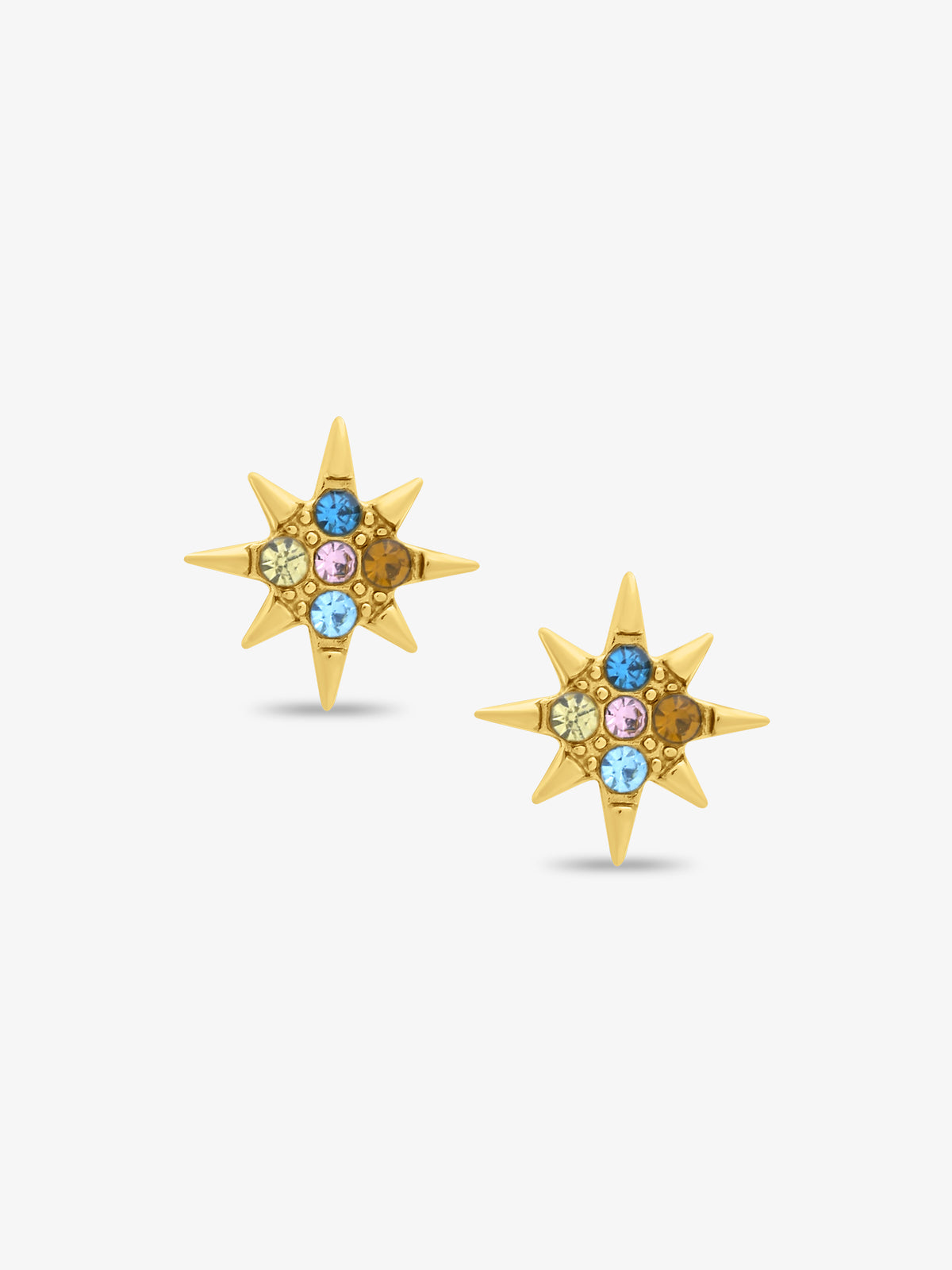 Petite Multi Starlight Stud Earrings