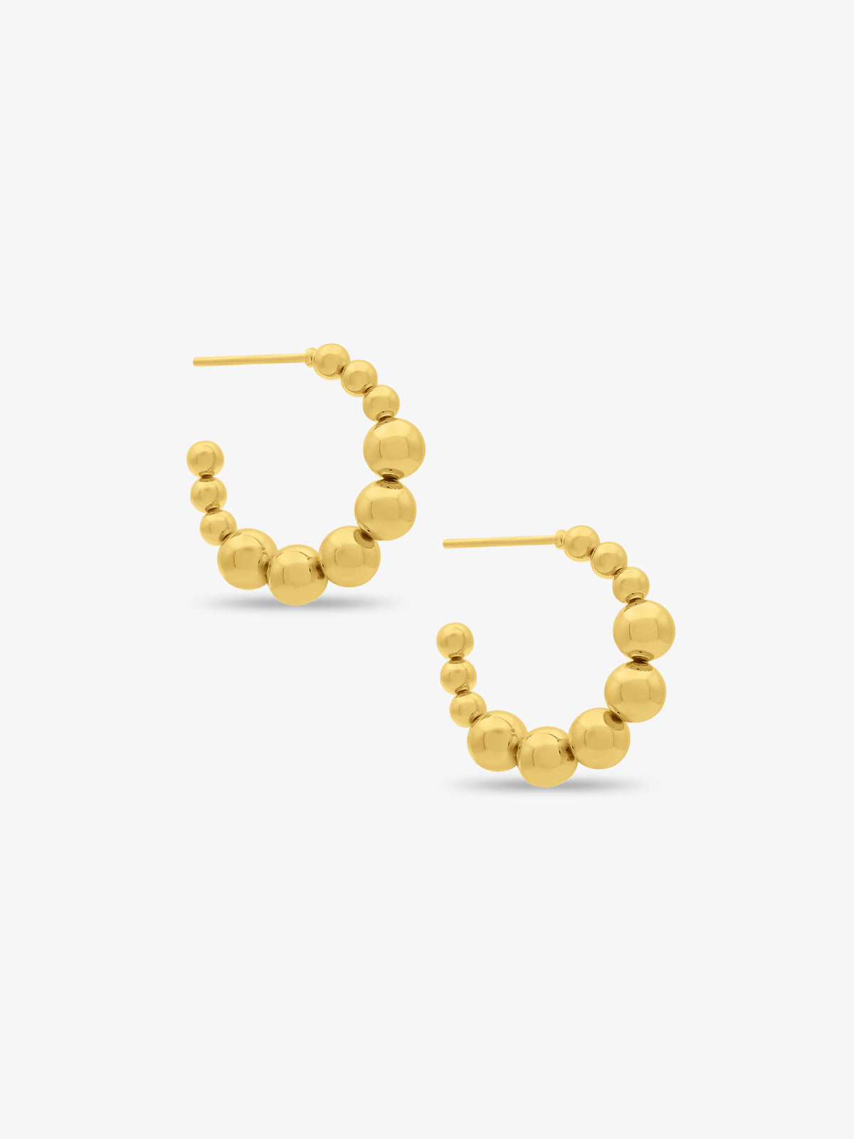 Atom Hoop Earrings