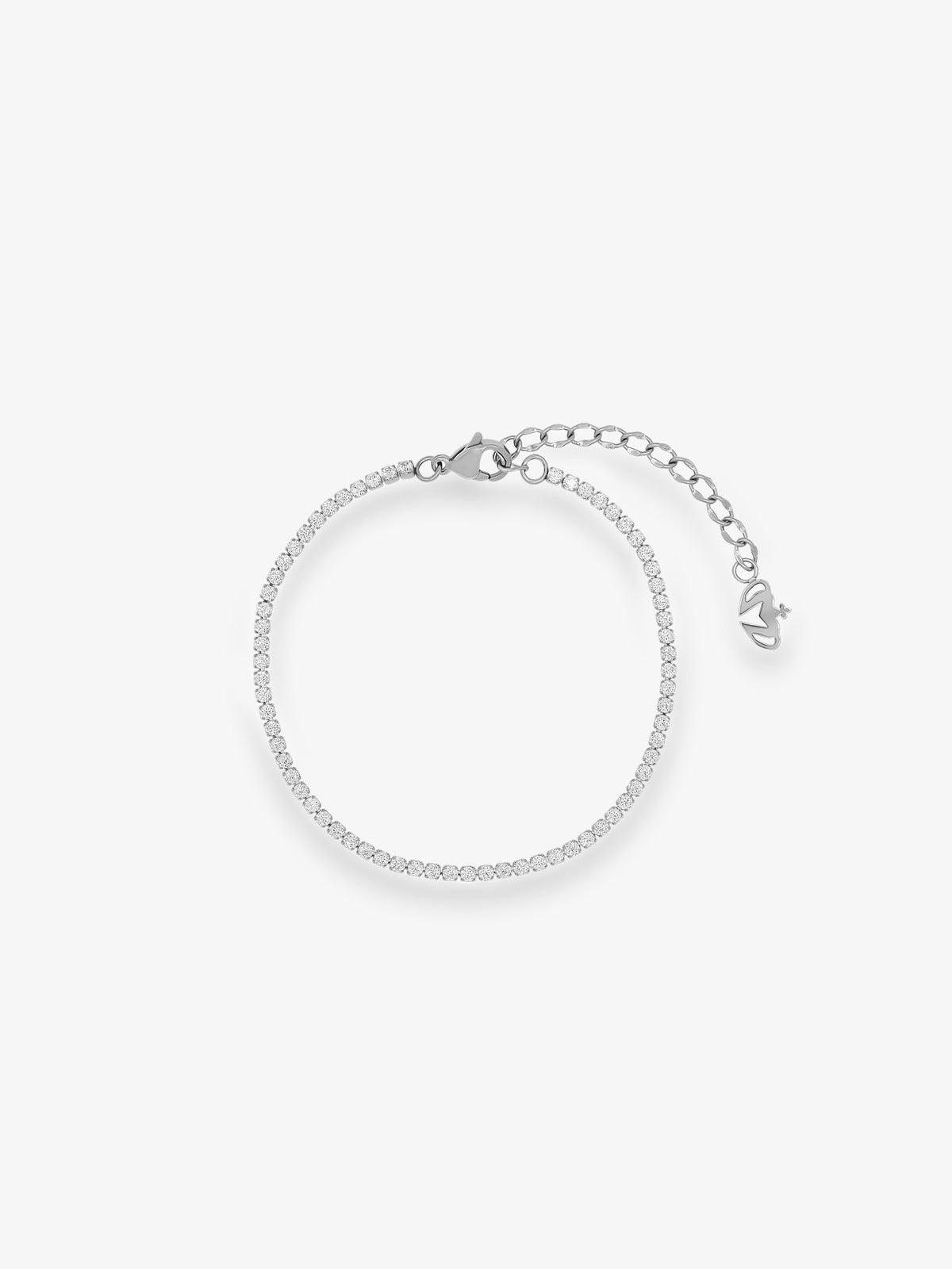 Petite Tennis Silver Bracelet - PREORDER