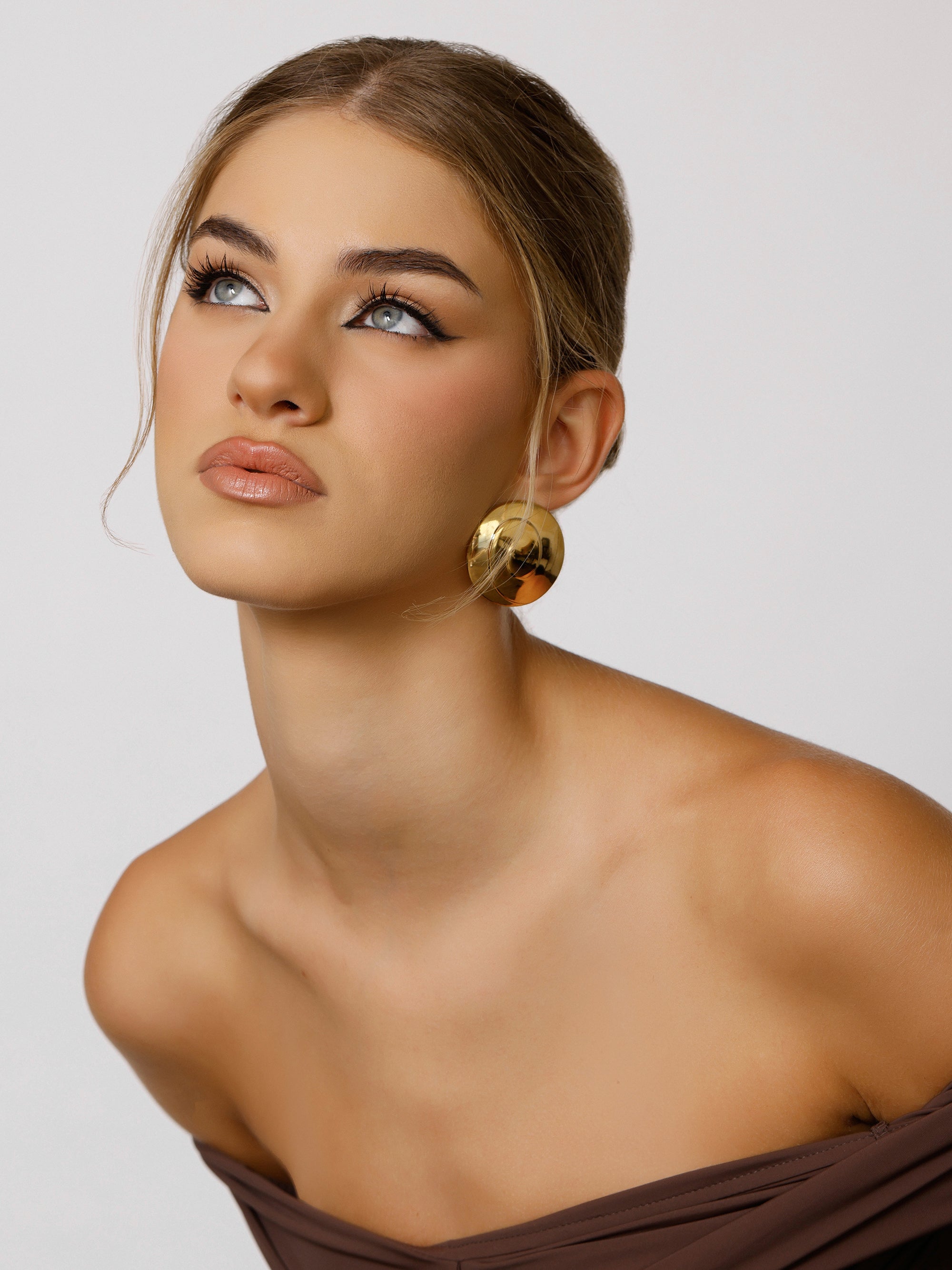 Vintage XL Plate Earrings