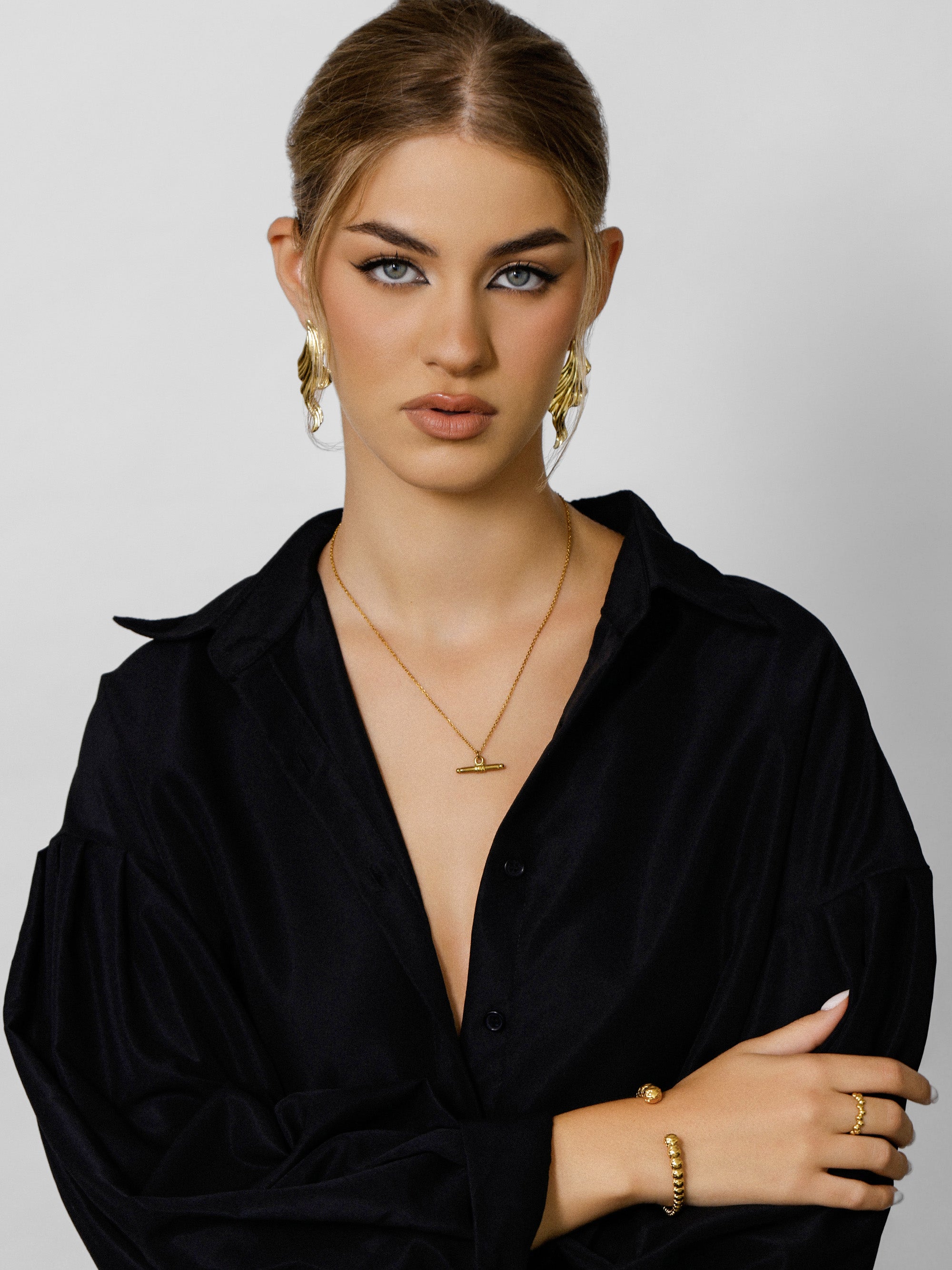 Vintage Leaf Earrings