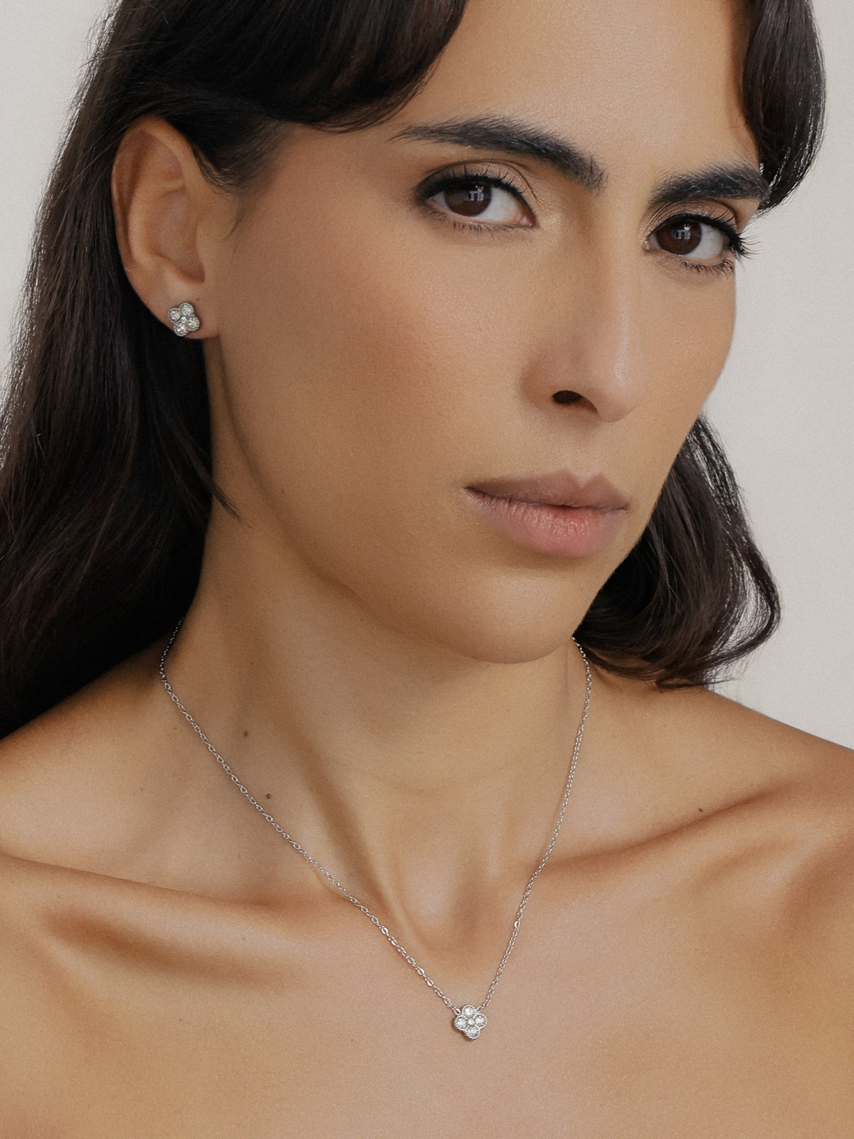 Elise Silver CZ Necklace - PREORDER