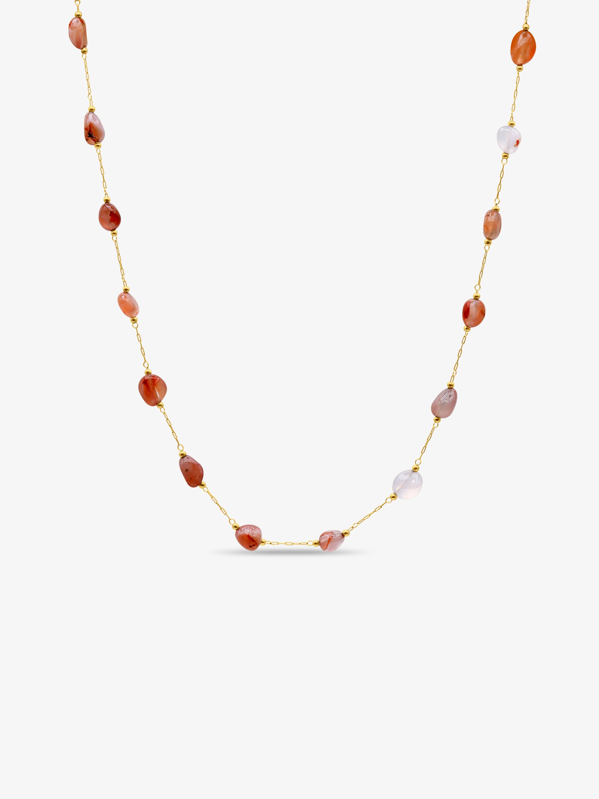 Pink Stone Necklace