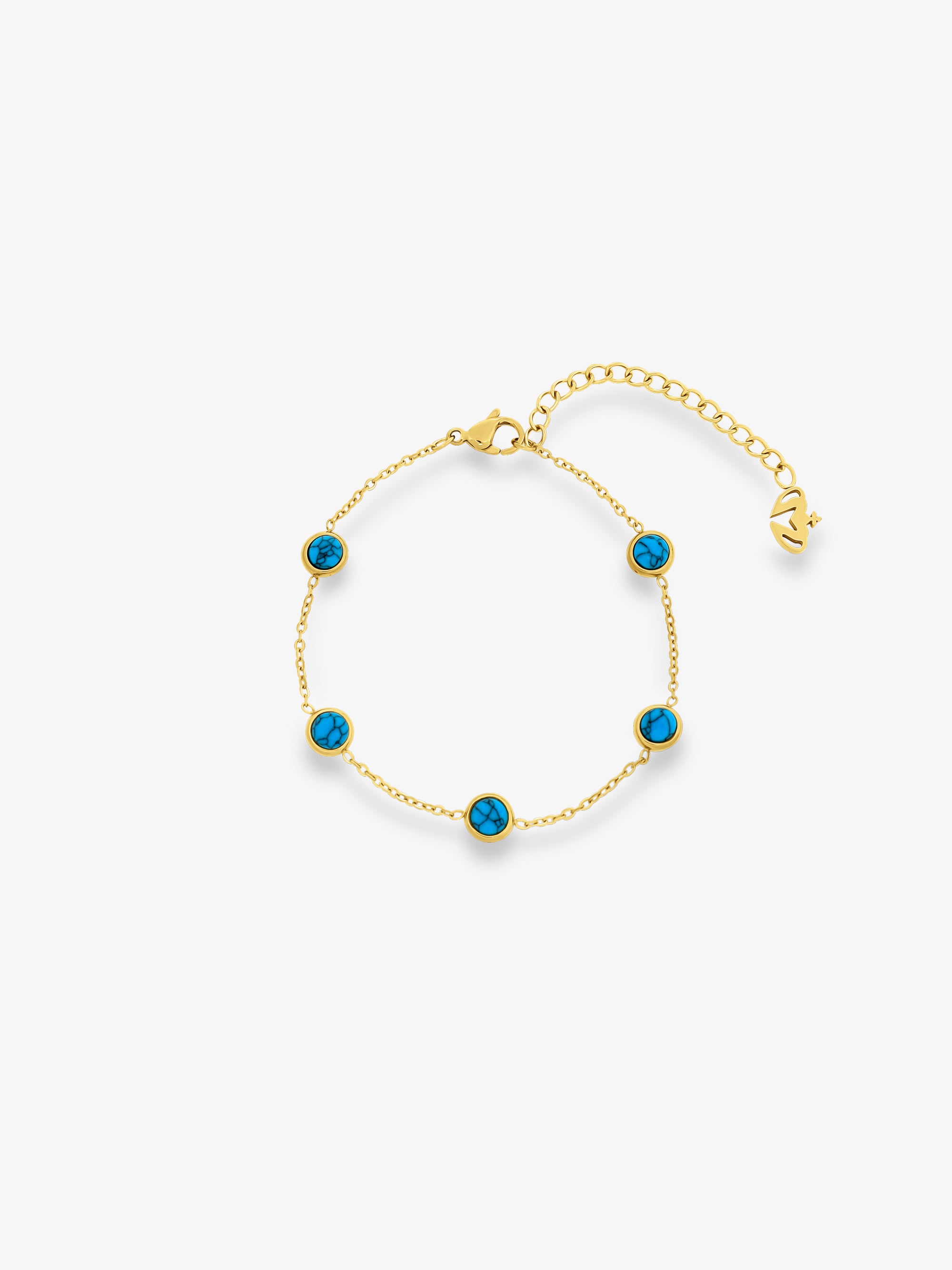 Turquoise 5 Motif Bracelet - PREORDER