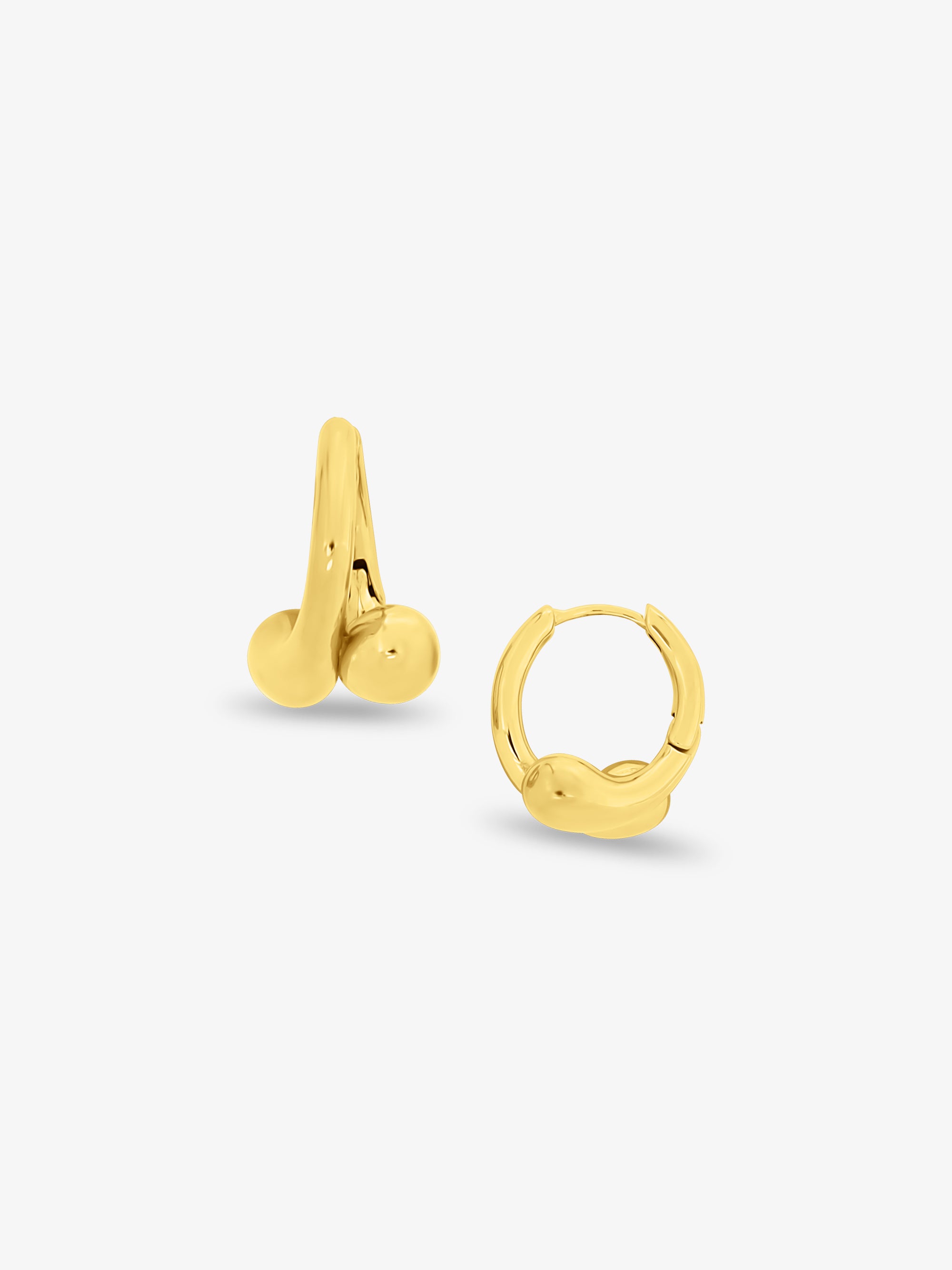 Droplet Hoop Earrings