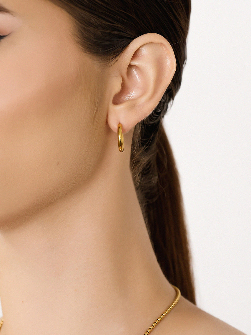 Sultana-Malta EARRINGS 18mm Hoops