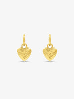 Sultana-Malta EARRINGS '1995' Heart Hoops