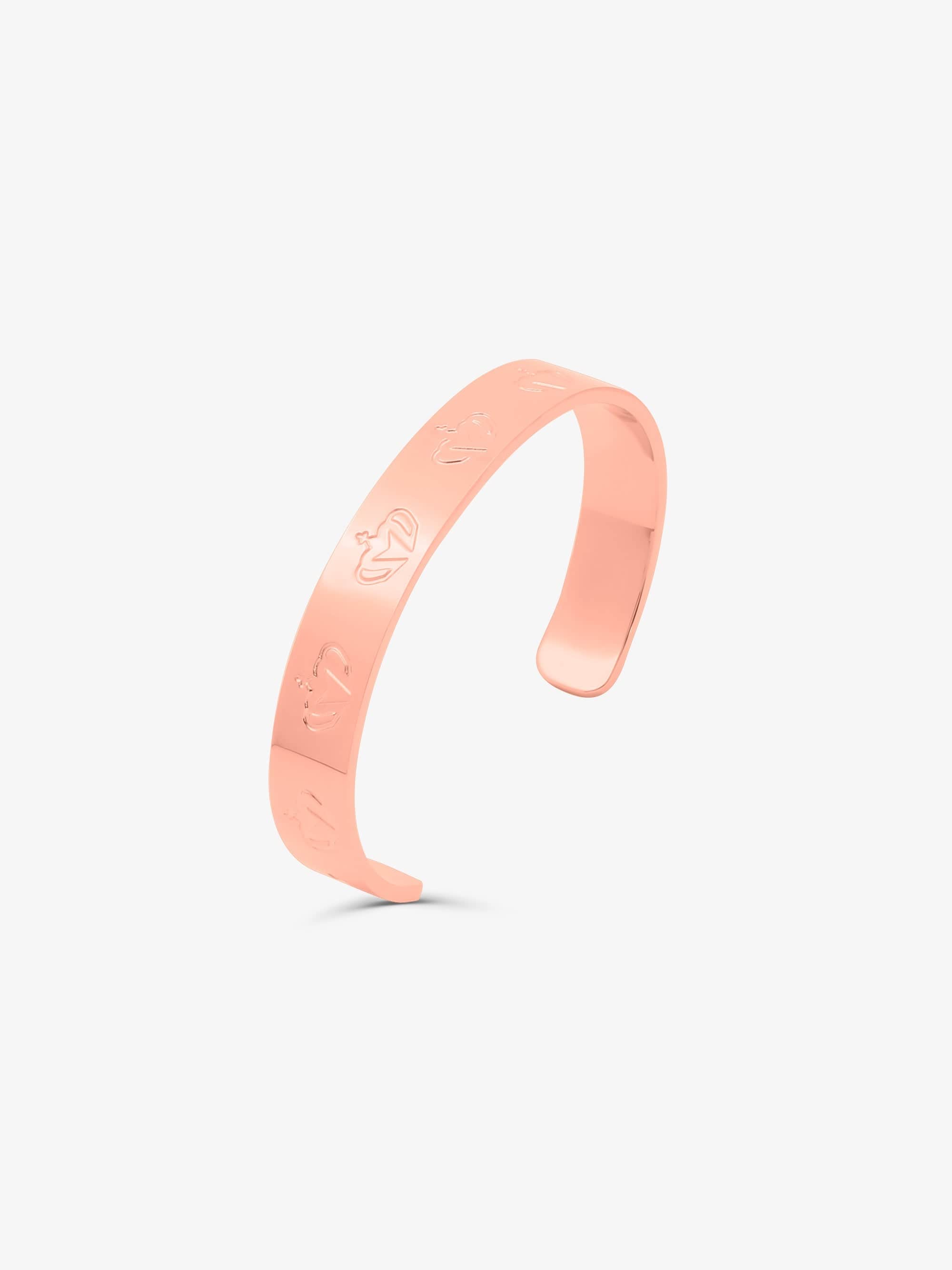 Sultana-Malta BRACELETS 3.tone Cuff Rose Gold