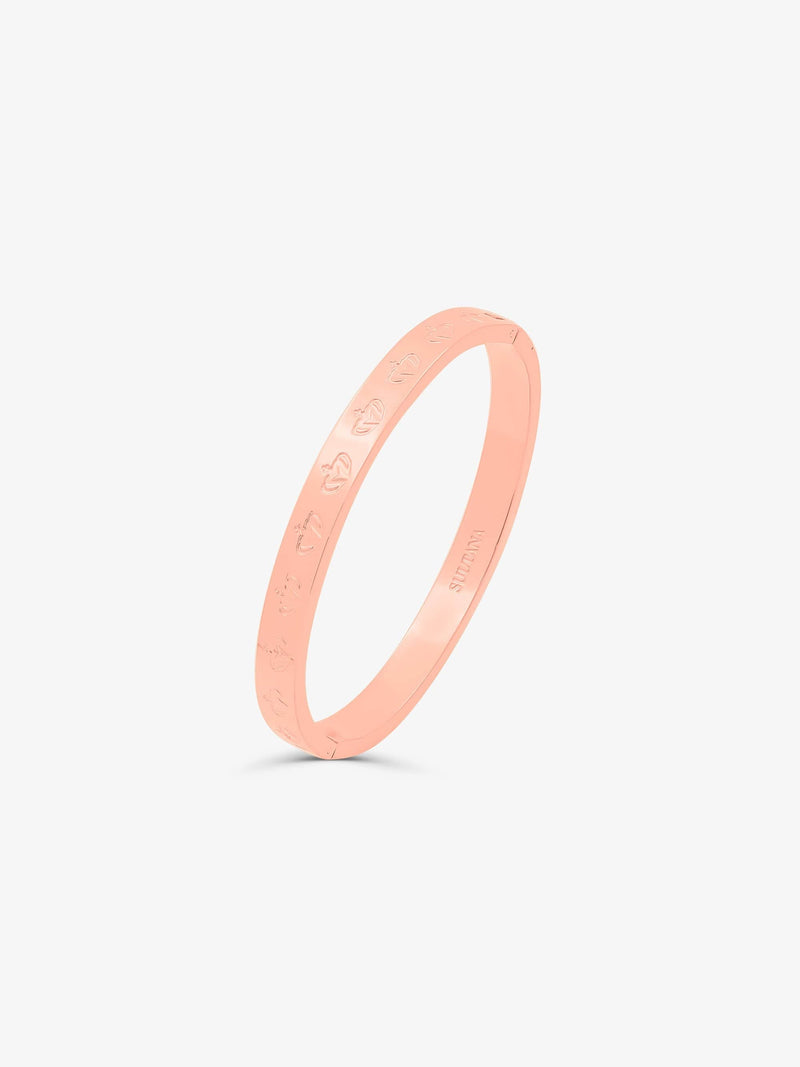 Sultana-Malta BRACELETS 3.tone Lock Bracelet Rose Gold