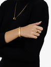 Sultana-Malta BRACELETS 3.tone Lock Bracelet Silver