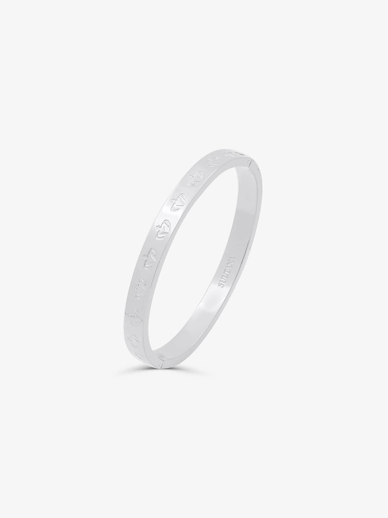 Sultana-Malta BRACELETS 3.tone Lock Bracelet Silver
