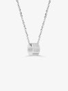 Sultana-Malta NECKLACES 3.tone Pendant with Basic Links Chain Silver