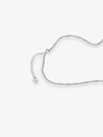 Sultana-Malta NECKLACES 3.tone Pendant with Twisted Chain Silver