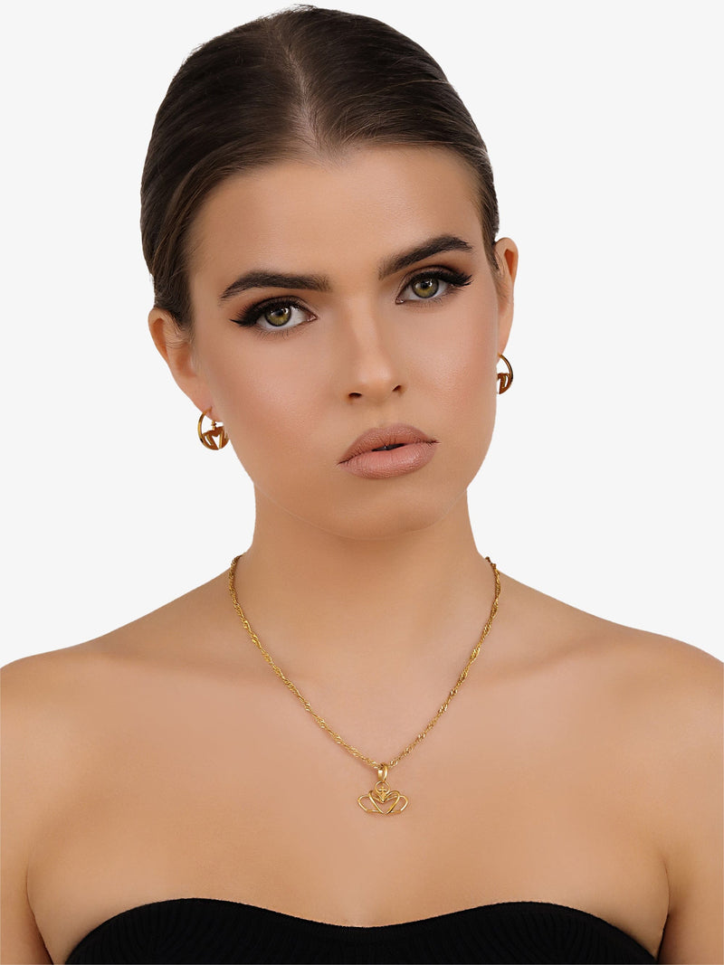 Sultana-Malta PENDANT 3D Crown Pendant