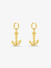 Sultana-Malta EARRINGS Anchor Hoops