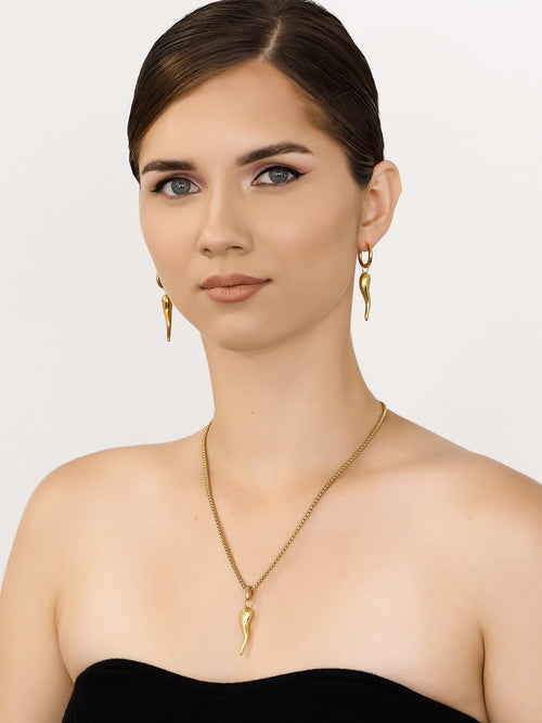 Sultana-Malta EARRINGS Chilli Hoops