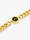 Sultana-Malta NECKLACES Crown Enamel Medal Choker Black