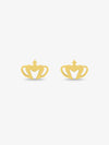 Sultana-Malta EARRINGS Crown Large Stud Earrings