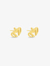 Sultana-Malta EARRINGS Crown Large Stud Earrings