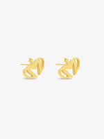 Sultana-Malta EARRINGS Crown Large Stud Earrings
