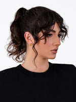 Sultana-Malta EARRINGS Crown Large Stud Earrings