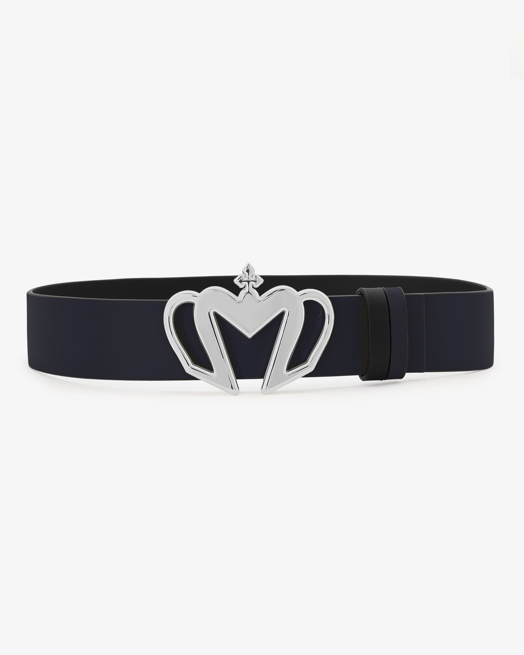 Sultana-Malta Belts Crown Leather Belt Reversible Black/Blue
