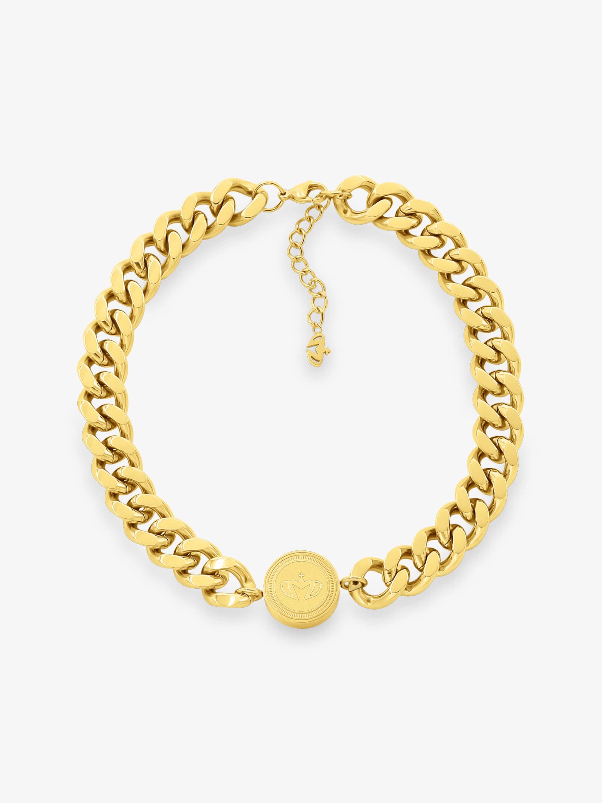 Sultana-Malta NECKLACES Crown Medal Choker