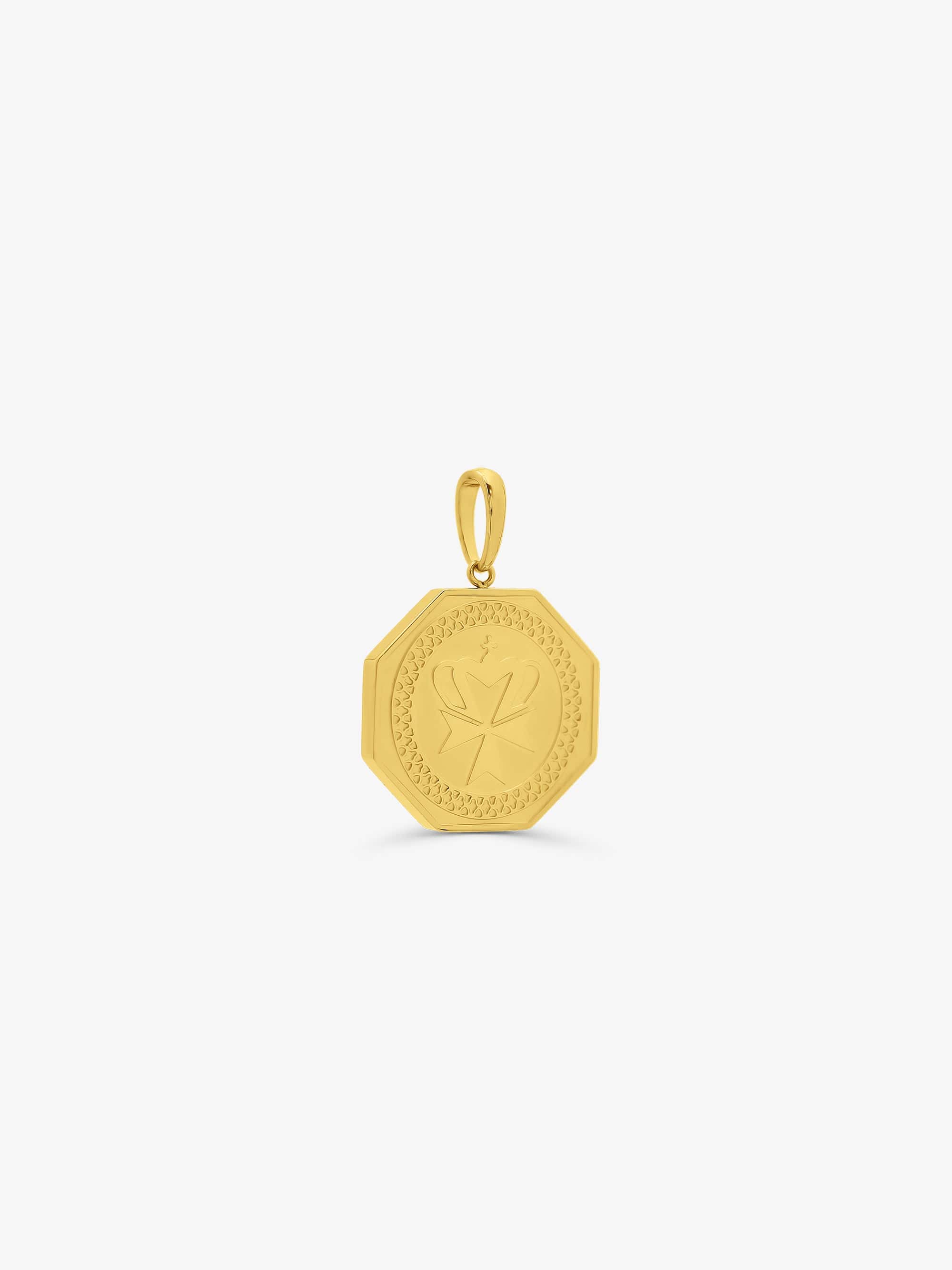 Sultana-Malta PENDANT Crown Octa Medal Pendant