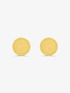 Sultana-Malta EARRINGS Crown Round Medal Stud Earrings