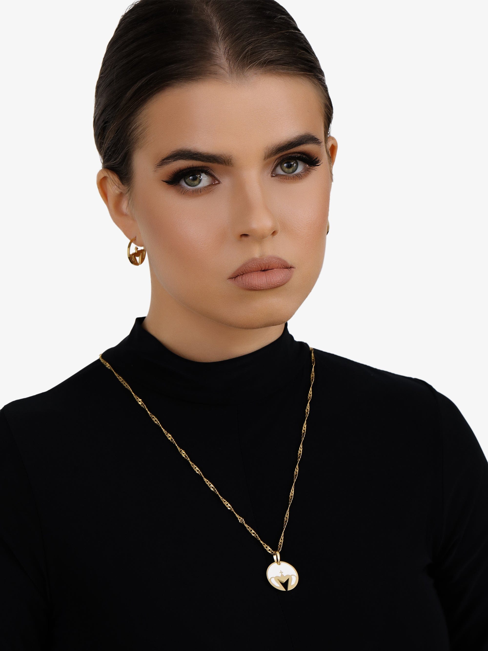 Sultana-Malta EARRINGS Crown X-Small Hoop Earrings