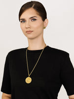 Sultana-Malta PENDANT Crown Zirconia Medal Pendant