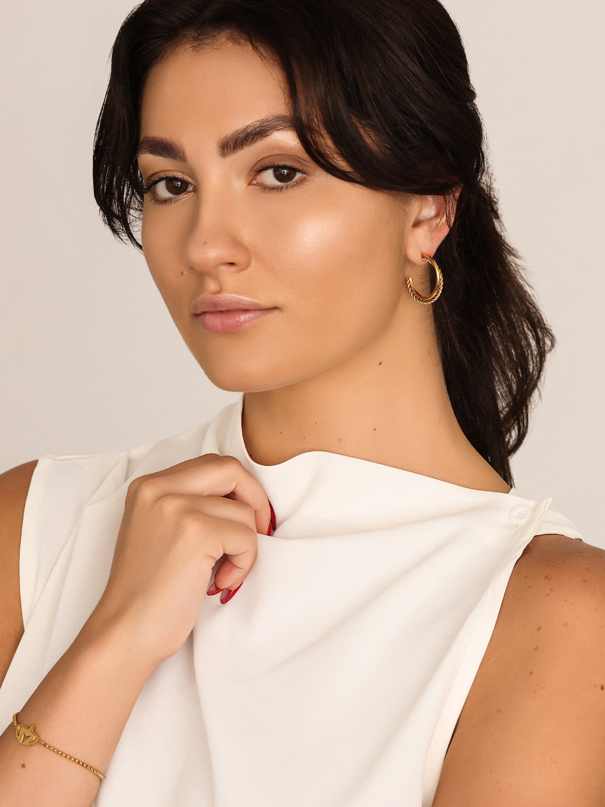 Sultana-Malta EARRINGS Double Rope Earrings