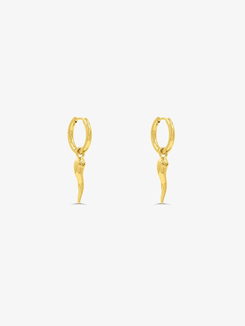 Sultana-Malta EARRINGS Mini Chilli Hoops
