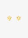 Sultana-Malta EARRINGS Mini Crown Cross Stud Earrings