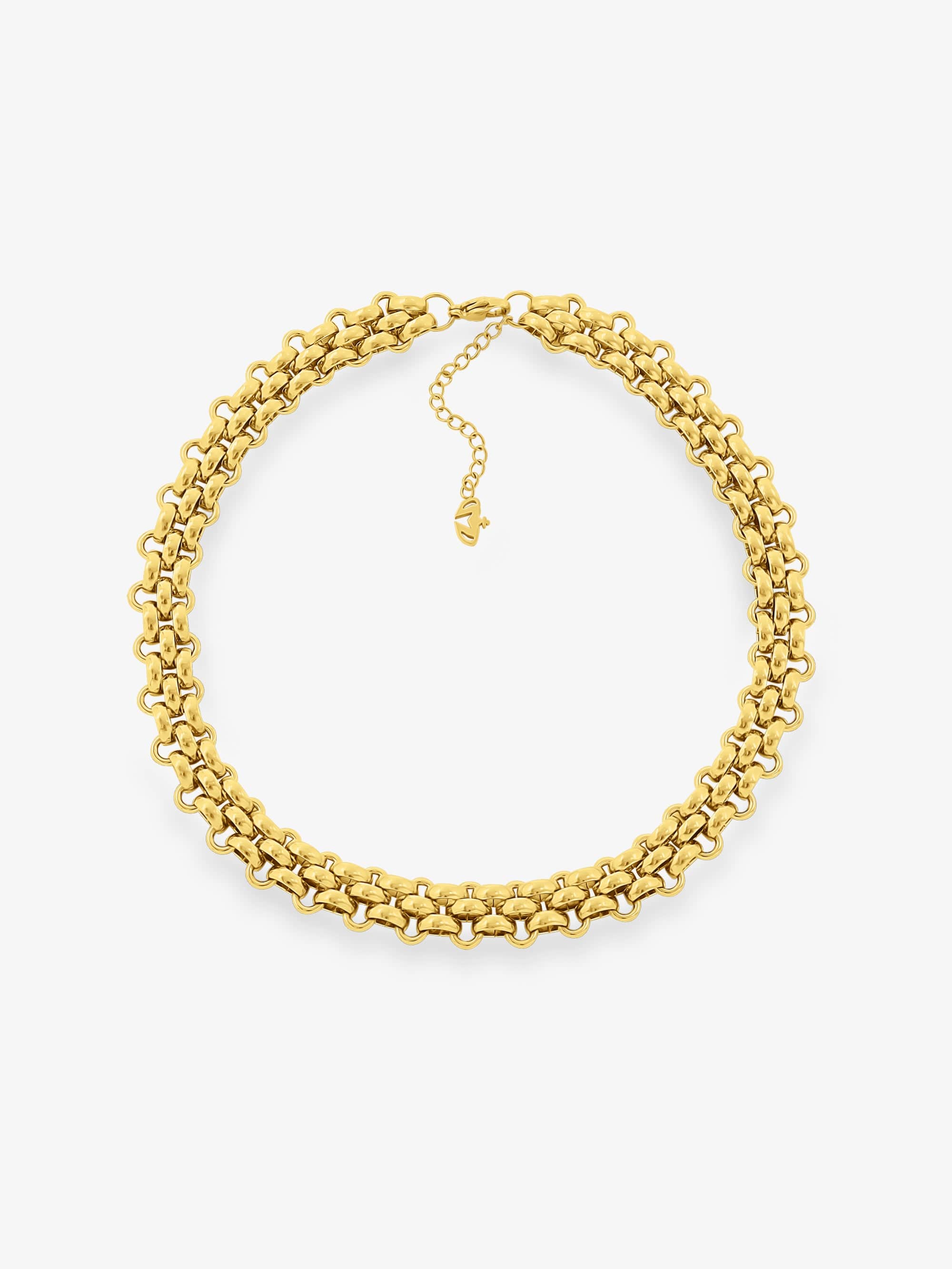 Sultana-Malta CHAINS Panther Link Chain Necklace
