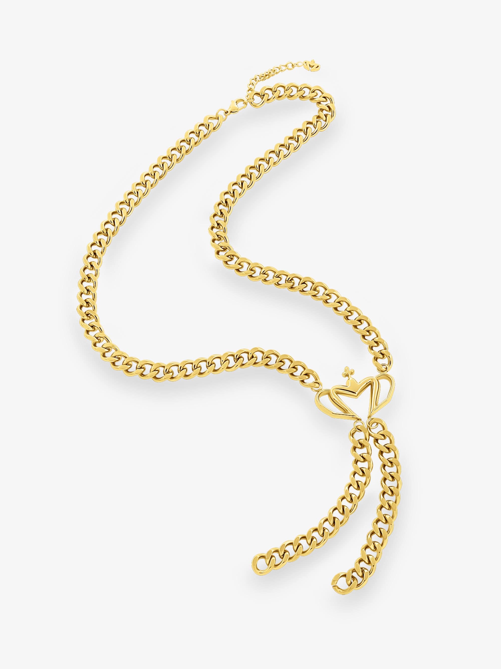 Sultana-Malta CHAINS Tassel Crown Necklace