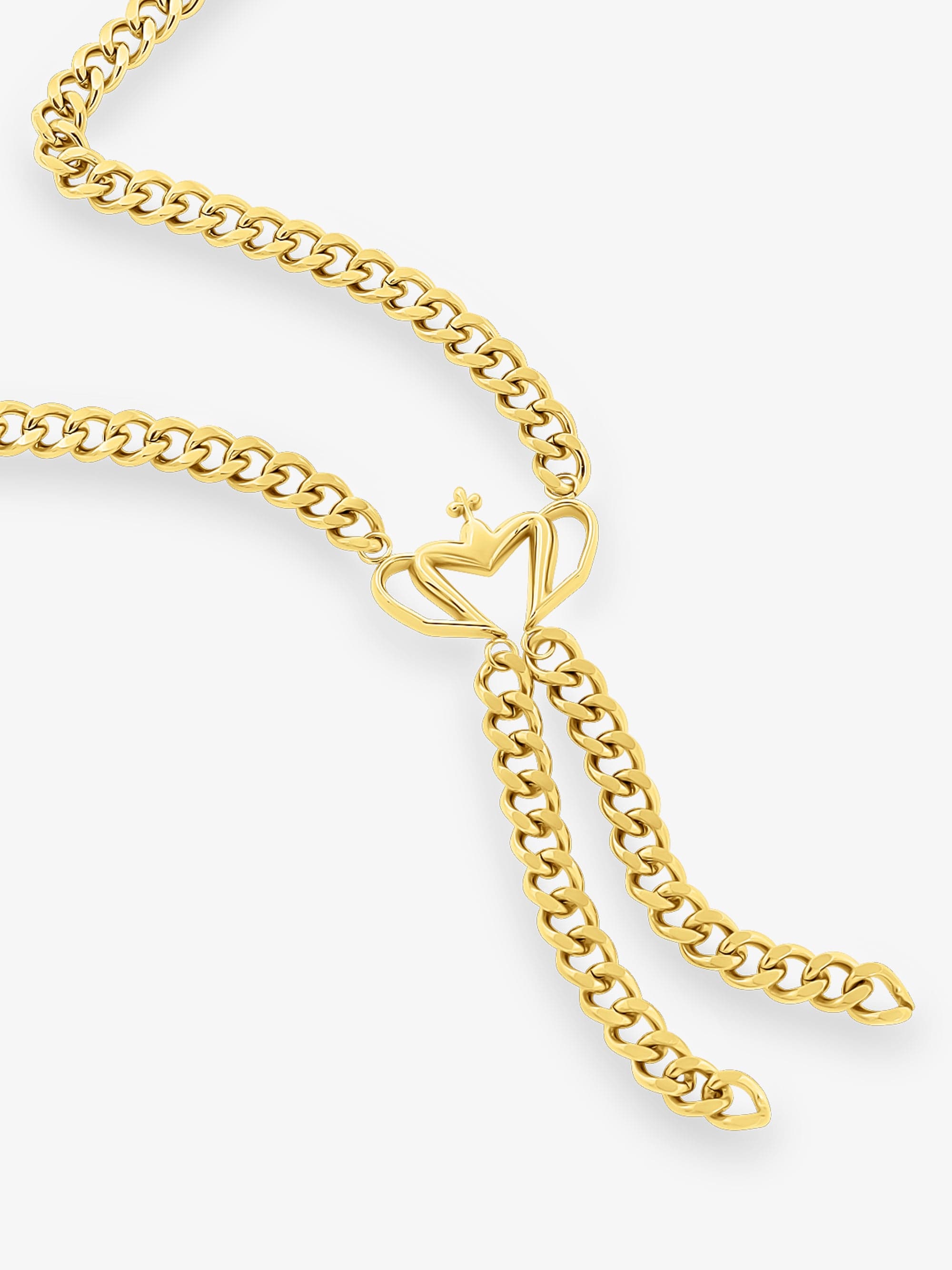 Sultana-Malta CHAINS Tassel Crown Necklace
