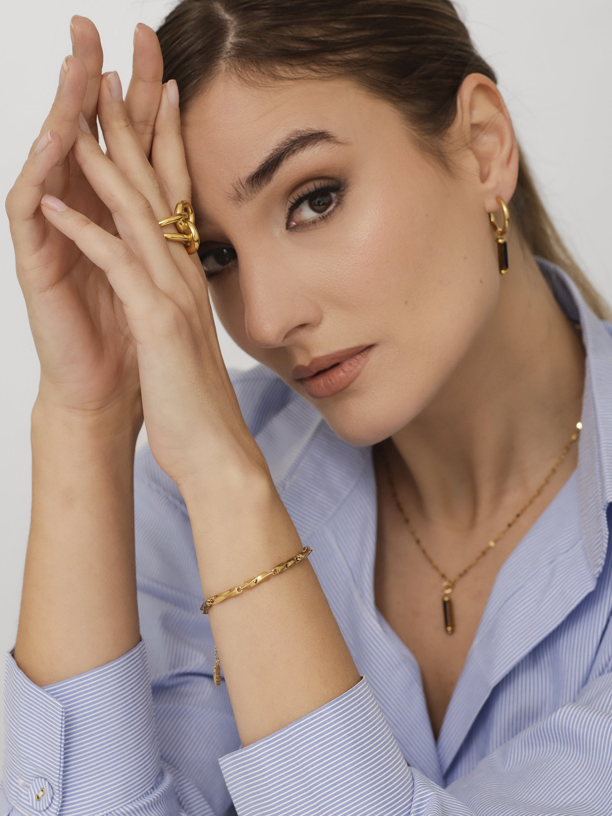 Molten Chain Bracelet