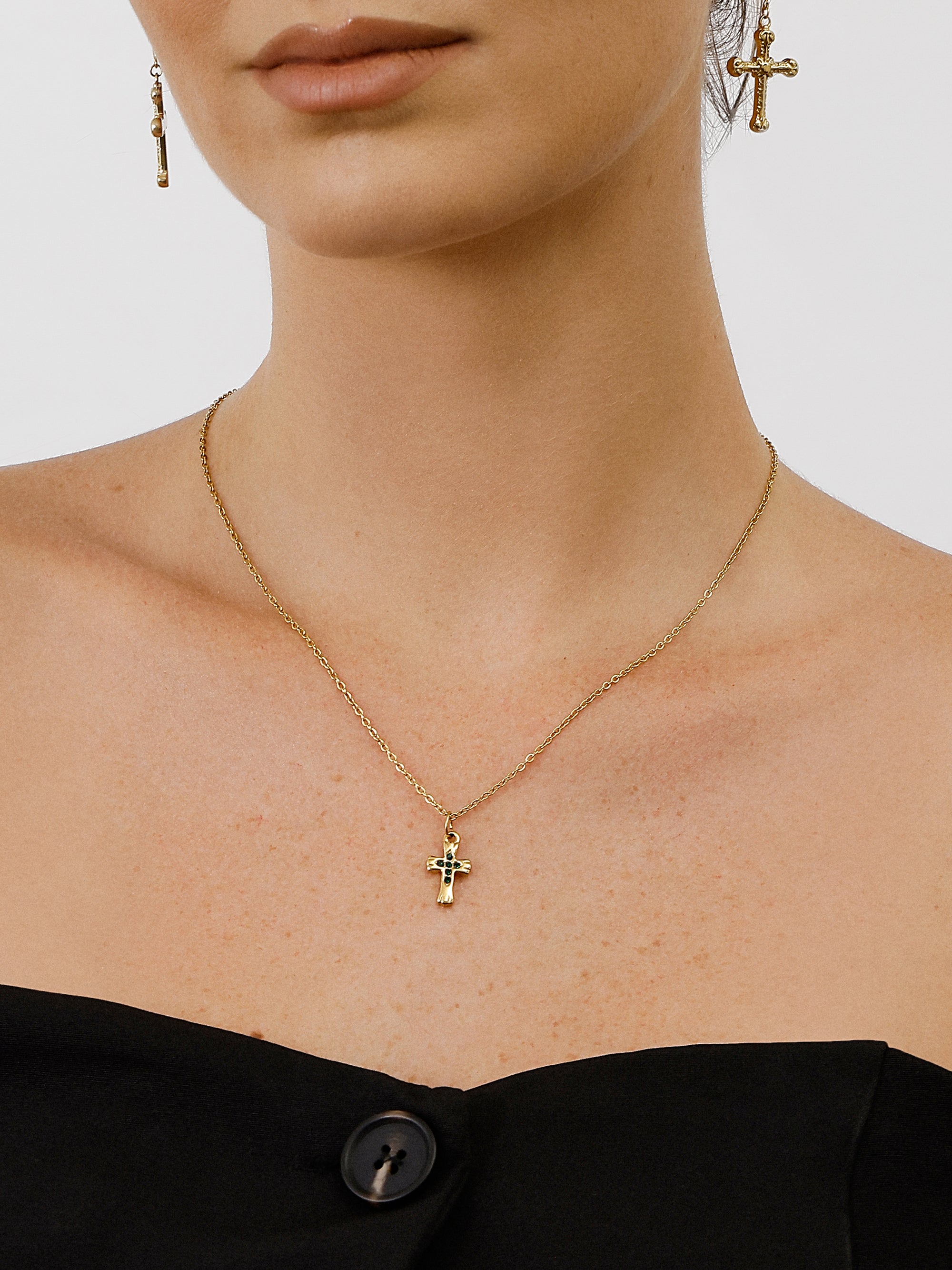 Faith Cross Necklace