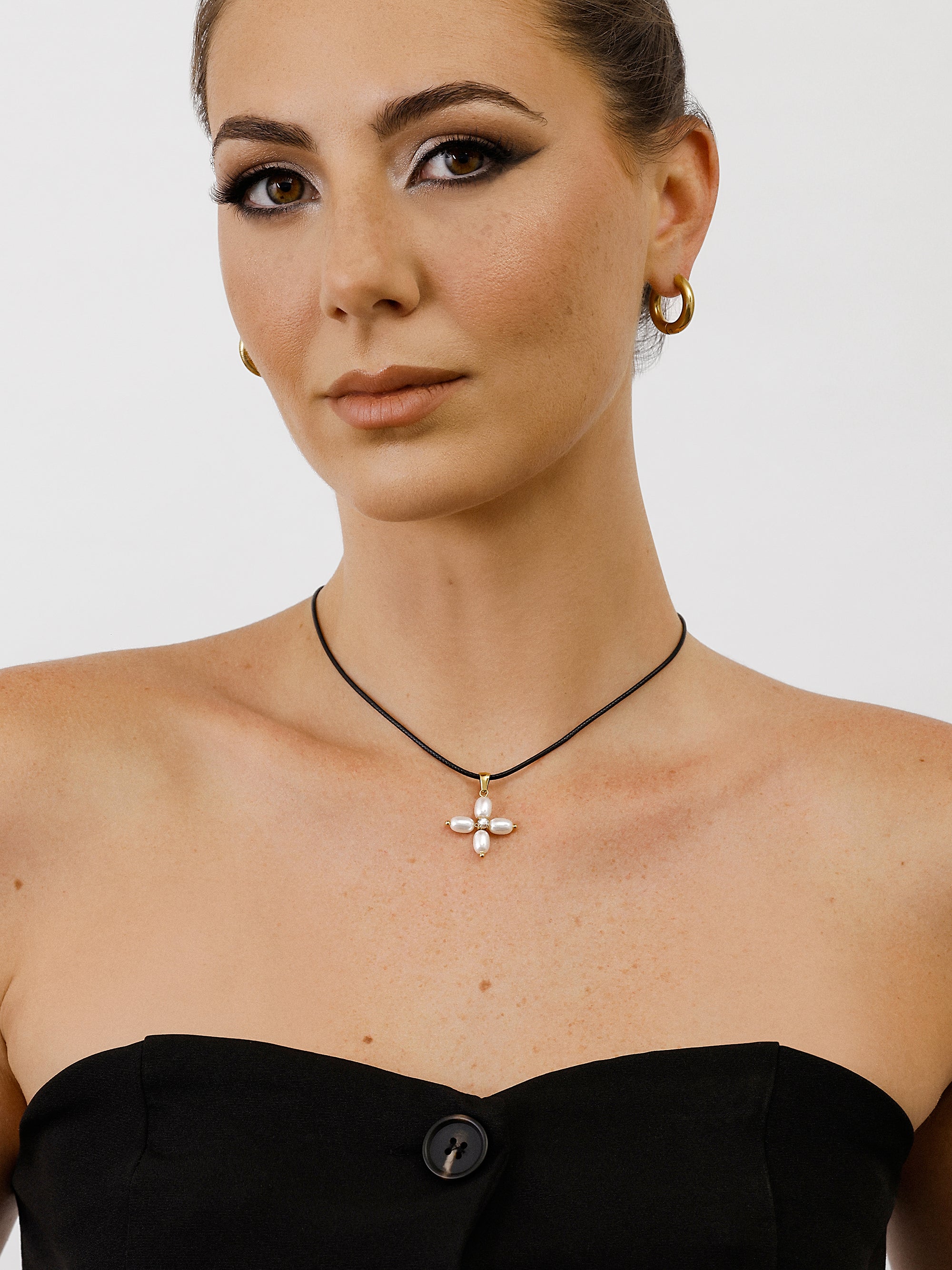 Lumen Cross Necklace