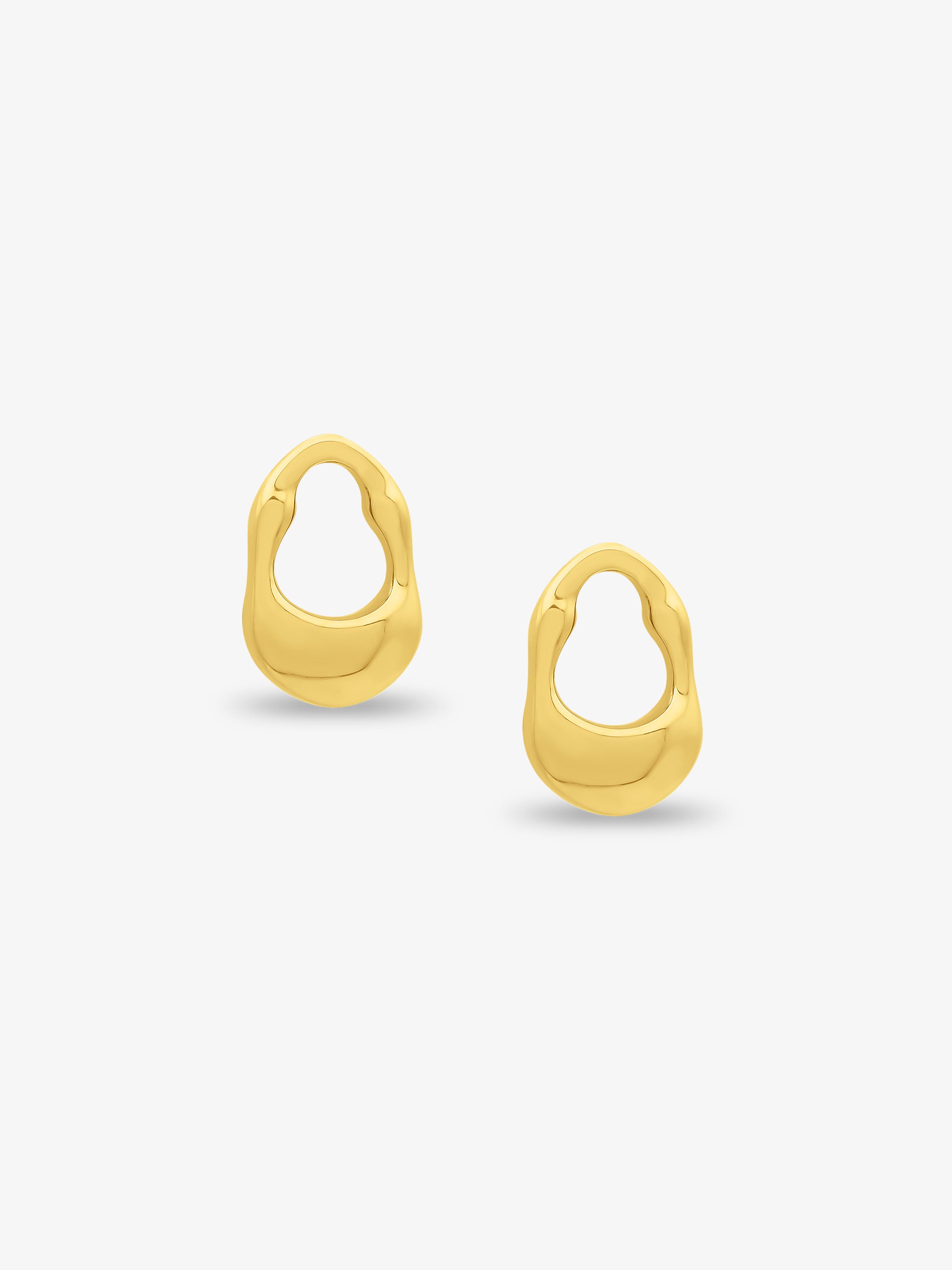 Gina Frame Stud Earrings